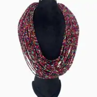 گردنبند ساحلی مهره