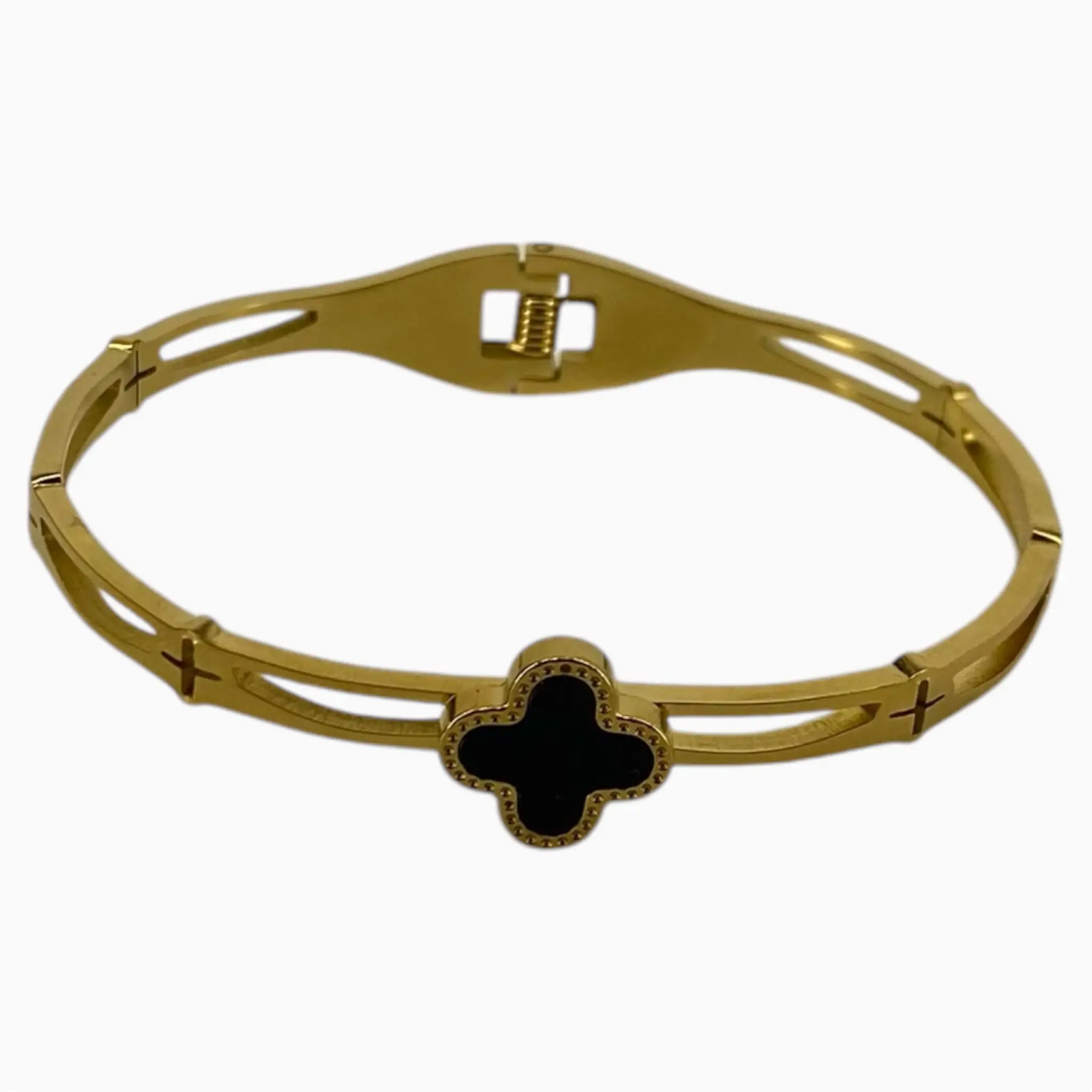 golden vancleef bangle women 4709