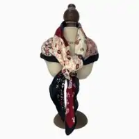 مینی اسکارف رز