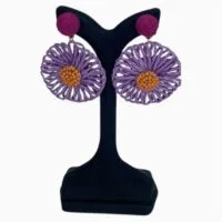 گوشواره تابستانه طرح گل