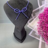 زیورآلات دخترانه مدل پاپیونی مهره‌ای