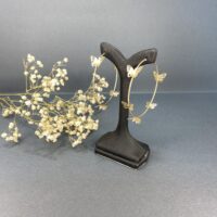 گوشواره حلقه ای پروانه