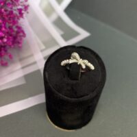 انگشتر پاپیون مرواریدی