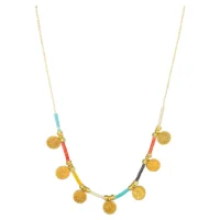 گردنبند زنانه مدل سکه ایی