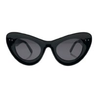 عینک آفتابی گربه ای زنانه ولنتینو مدل DS24134 رنگ مشکی
