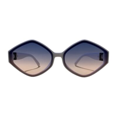 عینک آفتابی چندضلعی زنانه مدل CH2916 رنگ سفید