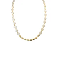 گردنبند زنانه مدل مروارید دفرمه باروک