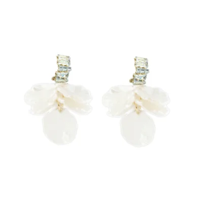 گوشواره میخی دخترانه مدل کریستالی