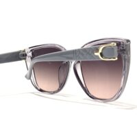 عینک آفتابی گربه ای زنانه مدل 1001 رنگ طوسی