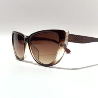 عینک آفتابی گربه‌ای زنانه مدل ۱۰۰۳ رنگ قهوه ای