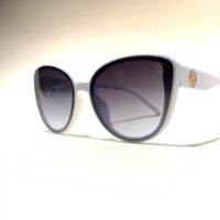 عینک آفتابی گربه ای زنانه مدل ۱۰-۲۲۴ رنگ سفید