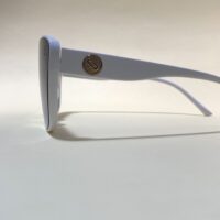 عینک آفتابی گربه ای زنانه مدل ۱۰-۲۲۴ رنگ سفید