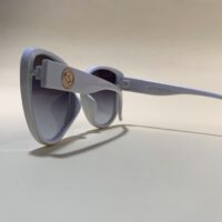 عینک آفتابی گربه ای زنانه مدل ۱۰-۲۲۴ رنگ سفید