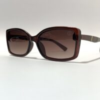 عینک آفتابی مستطیلی زنانه مدل ۲۰-۲۲۴ رنگ زرشکی