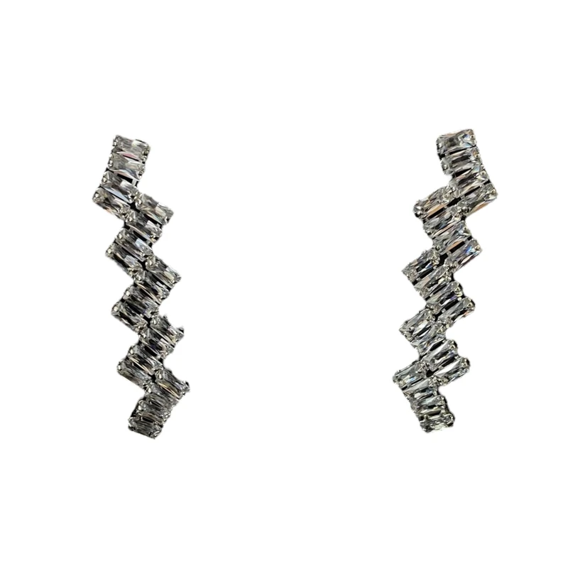 گوشواره آویز زنانه مدل جواهری